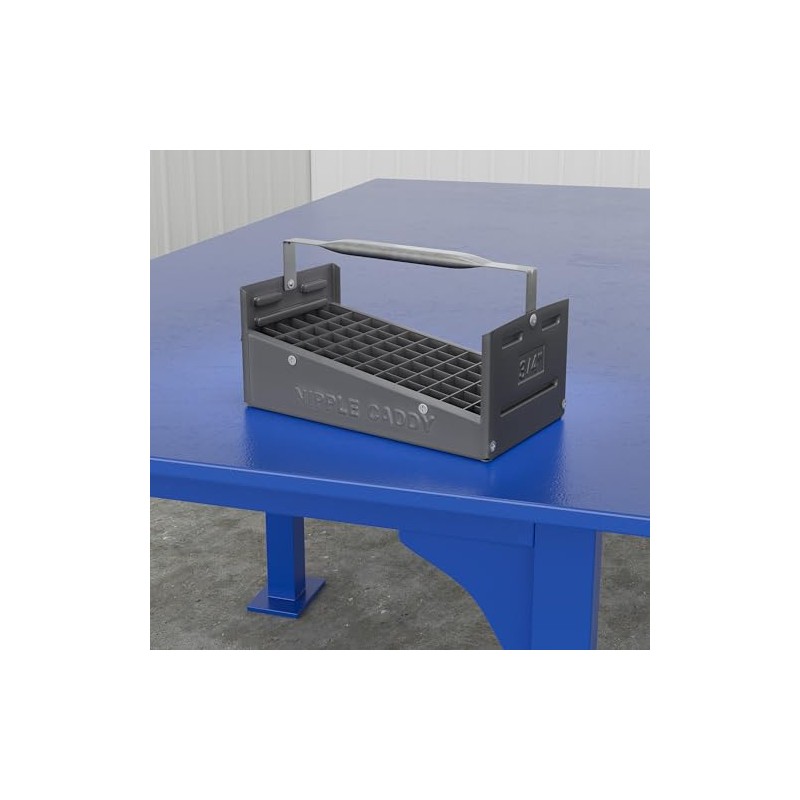 Jones Stephens Plastic Nipple Caddy, 3/4" Size, 66 pc Capacity