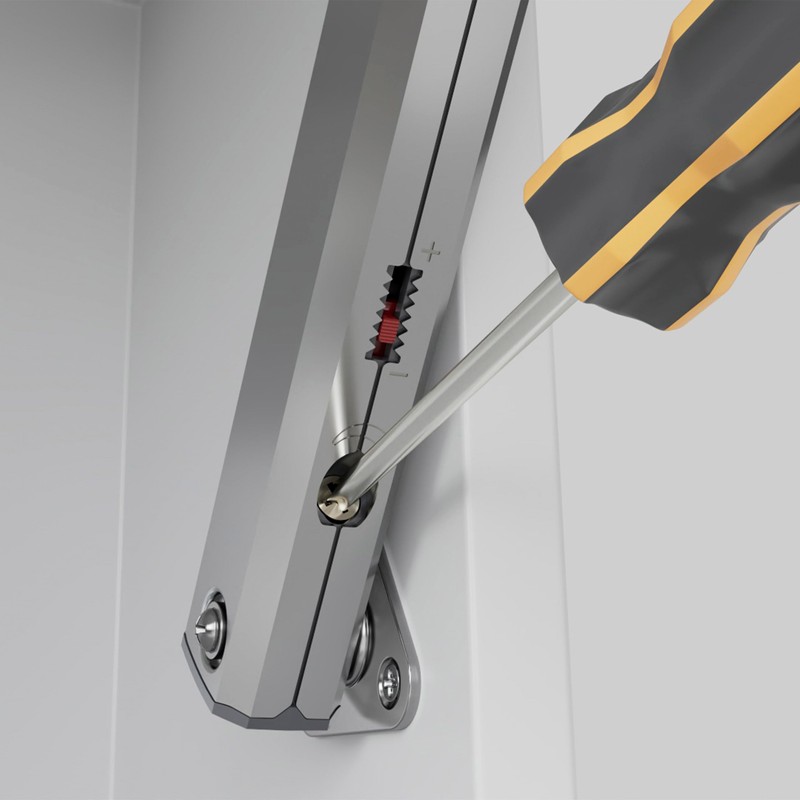 Emuca - Front Lift Fitting for Furniture Lift Doors, Complete