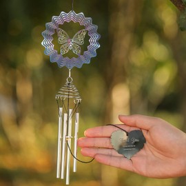 Thank You Wind Chime - Thank You Gifts for Women/Coworkers/Teacher/Family/Friends- Gratitude Gift/Appreciation Gifts