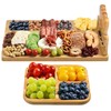 Timburst Charcuterie Boards with Knife, 14" X 11" Charcuterie Boards