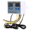 Dual Display Temperature Humidity Controller Heating Cooling Thermostat Switch NTC