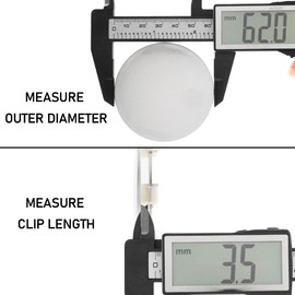 RTRHINOTUNING 4PCS 62mm Wheel Center Caps Compatible with Rays Volk Racing TE37 15" & 16", OD: 2.44" (62 mm) ID: 2.28" (58 mm) Rim Caps Silver