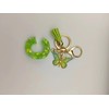MBZRQKZS Green Letter A-Z Keychain for Women Tassel Butterfly Key