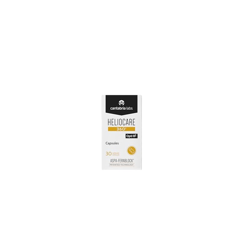 Heliocare 360° 500 Mg Suplemento Alimenticio 30 Cápsulas