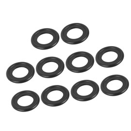 A ABSOPRO Pack of 10 Oil Drain Plugs Gasket M14 Rubber Universal for Car