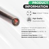 Automotive Round Twin 2 Core Cable 12V/24V Thin Wall Wire