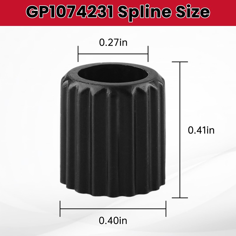 GP1074231 Spline for Kohler 1/4" Turn Valves - 5 Pca