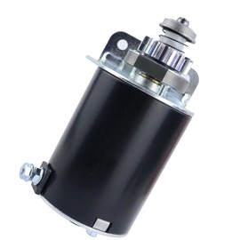 Ezamintaly Starter Motor 14 Teeth & Solenoid Relay for John Deere Tractor LA100 LA105 LA110 LA115 LA125 Z225 L100 L105 L107, LG693551 SE501848 Mia13018