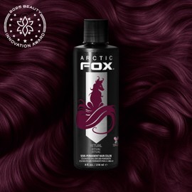 ARCTIC FOX Vegan and Cruelty-Free Semi-Permanent Hair Color Dye (8 Fl Oz, RITUAL)