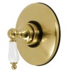 Kingston Brass KB3007PL Vintage Volume Control with Lever Handle, Brushed