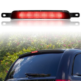 LED 3rd Third Brake Light for Dodge Grand Caravan 2008-2014, KEWISAUTO Black Center High Mount Stop Light for Grand Caravan and Chrysler Town & Country 08-14 Accessories(1PCS, 68083906AC, 68083906AB)