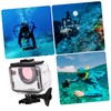 Operitacx Transparent Camera Case Durable Protective Shell for Compact Cameras