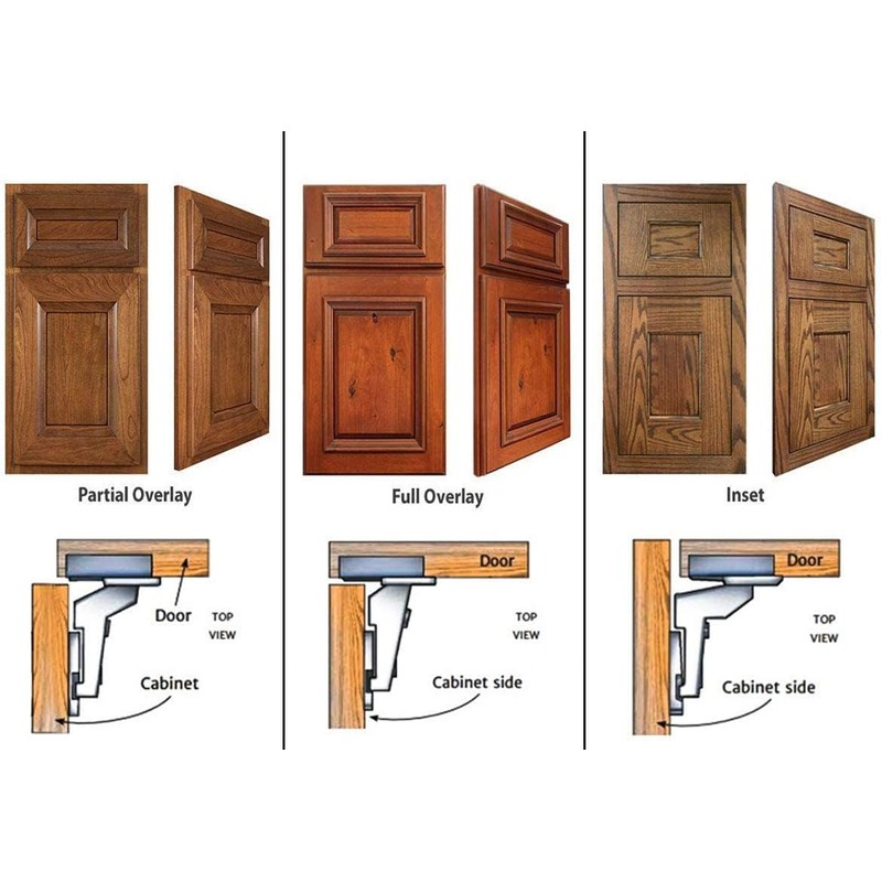 Berta (2 Pieces) Inset Soft Close Frameless Hinges, 110 Degree
