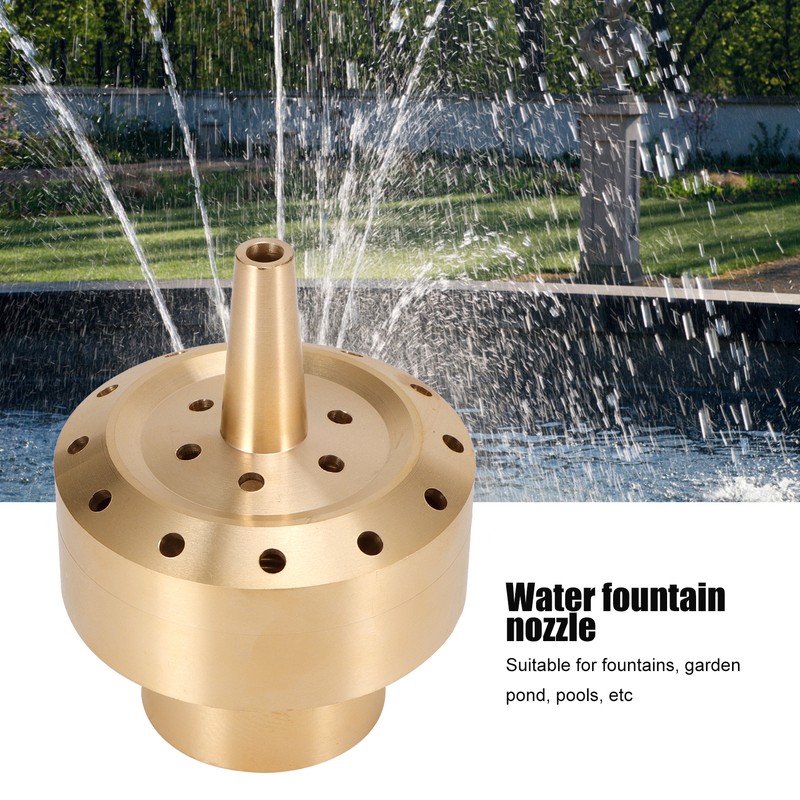 Water Fountain Nozzle Sprinkler Sprayer Nozzle for Garden Pond Landscape