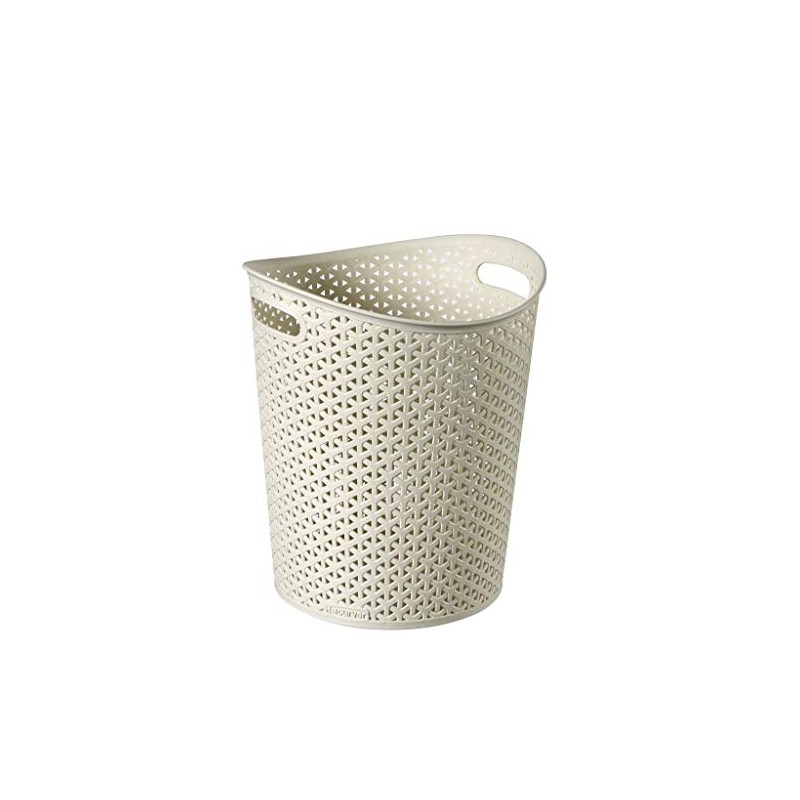 Home My Style Paper Bin, White, 32 x 28 x