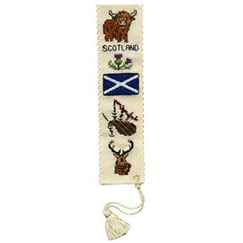 Textile Heritage Counted Cross Stitch Bookmark Kit - Symbols of Scotland