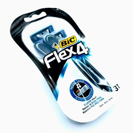 BIC FLEX 4  Men's  Disposable Nano Tech Razors