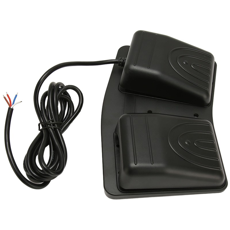 Double Foot Switch High Power Self Locking 2 Wire Foot