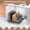 Housolution Pull Out Large Baking Tray and Cookie Sheet Organizer,