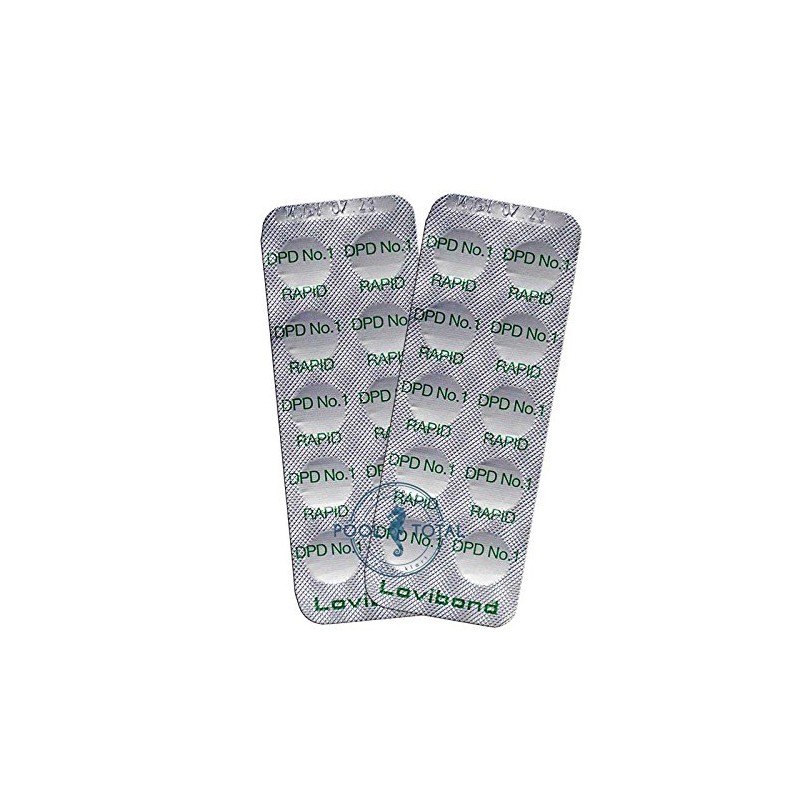 Lovibond DPD 1 Rapid 500 Tablets (50 Strips) by Pool