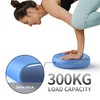 FITMIND Inflated Wobble Cushion,Dyna Disc,Circular Non-slip Texture for Comfortable Sitting,Wiggle