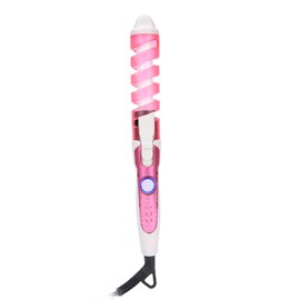 KIMISS Spiral Curling Wand - Electric Hair Curler and Styler with Ceramic Barrel, 110-240V