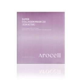 Arocell Super Collagen Mask 2.0 ECM ECM Active 4 sheets / 아로셀 슈퍼 콜라겐 마스크 2.0 ECM 이씨엠 액티브 4매