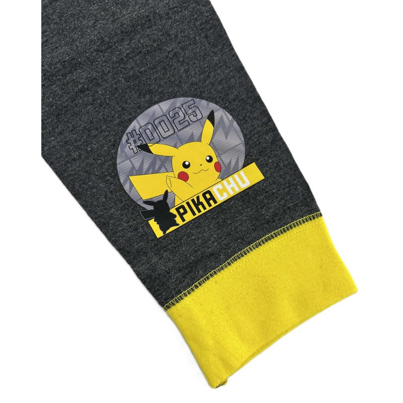 Pokémon Boys Pyjamas Pikachu 11-12 Years, PJ’s Nightwear Grey