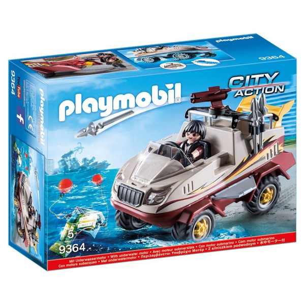 Playmobil Amphibious Truck, Multicolor