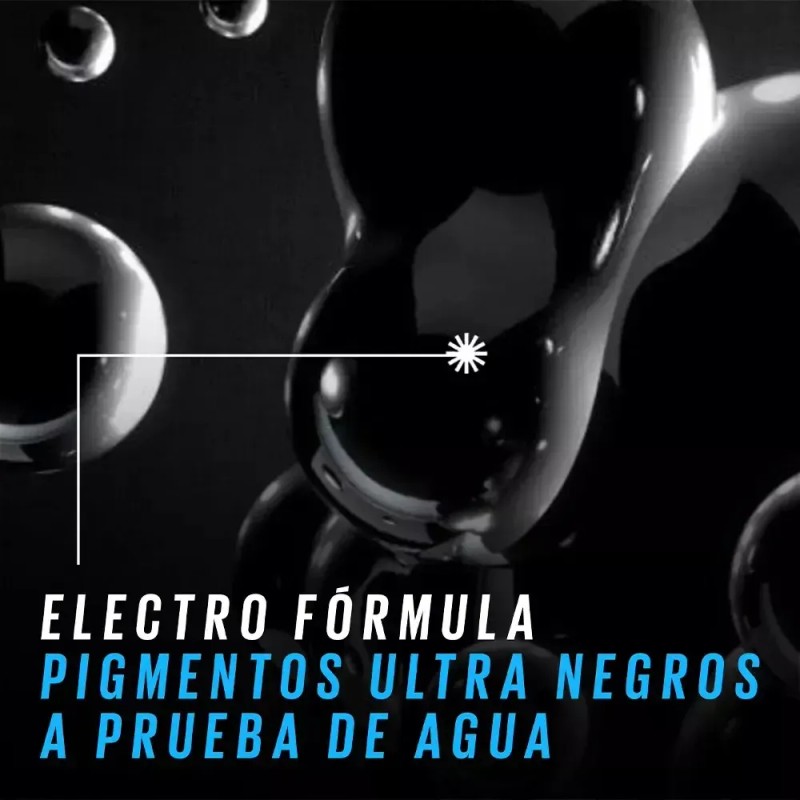 Mascará Pestañas Waterproof Maybelline Lash Sensational Firework Electro Black Wtp