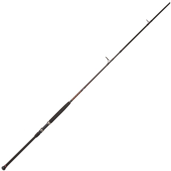 PENN Squadron III 9’ Surf Spinning Fishing Rod; 2-Piece, 12-20lb Line Rating, Medium Rod Power, Moderate Fast Action, 3/4-3 oz. Lure Rating, Titanium/Red/Gold