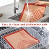 Non-slip Silicone Pastry Mat Extra Large with Measurements 36''By 24''
