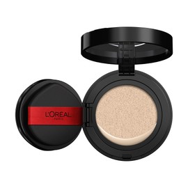 L'Oréal Paris Infallible Fresh Wear Cushion Foundation, Upto 24Hour Fresh Look & Breathable Medium Coverage, Sweat-Proof & Travel-Friendly Compact, Shade 50