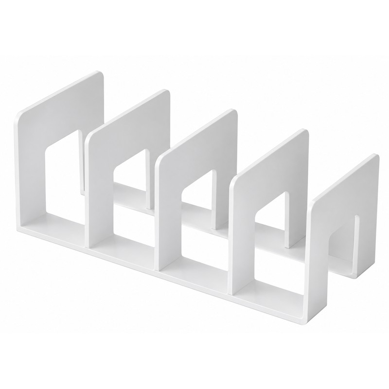 Multi Compartment Desktop Books Stand Organizer For Students Books And