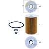 MAHLE OX 388D Oil Filter - Oil Filter with Gasket