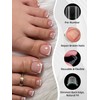 Straight Flat Poly Gel Nail forms for Finger and Toes,