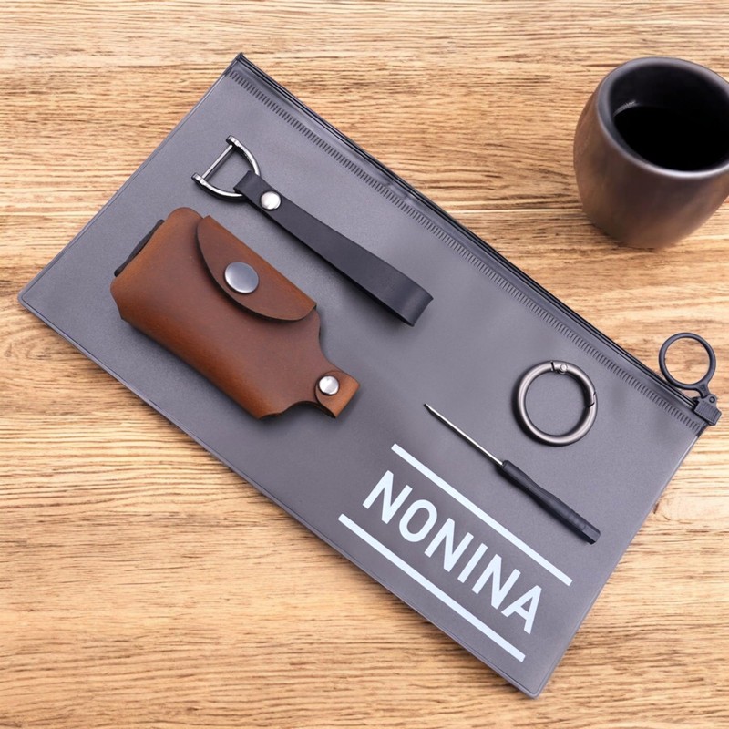 [NONINA] Genuine Leather Key Case, Made in Japan for LEXUS