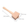 TEHAUX Wood Carving Hand Tool Wooden Mallet Hammer Wooden Hammer