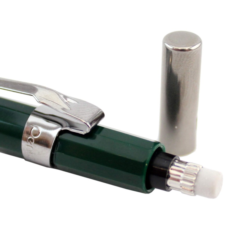 Pentel P205-D 0,5 mm HB Stifteetui, Grün, 1 Stück (1er