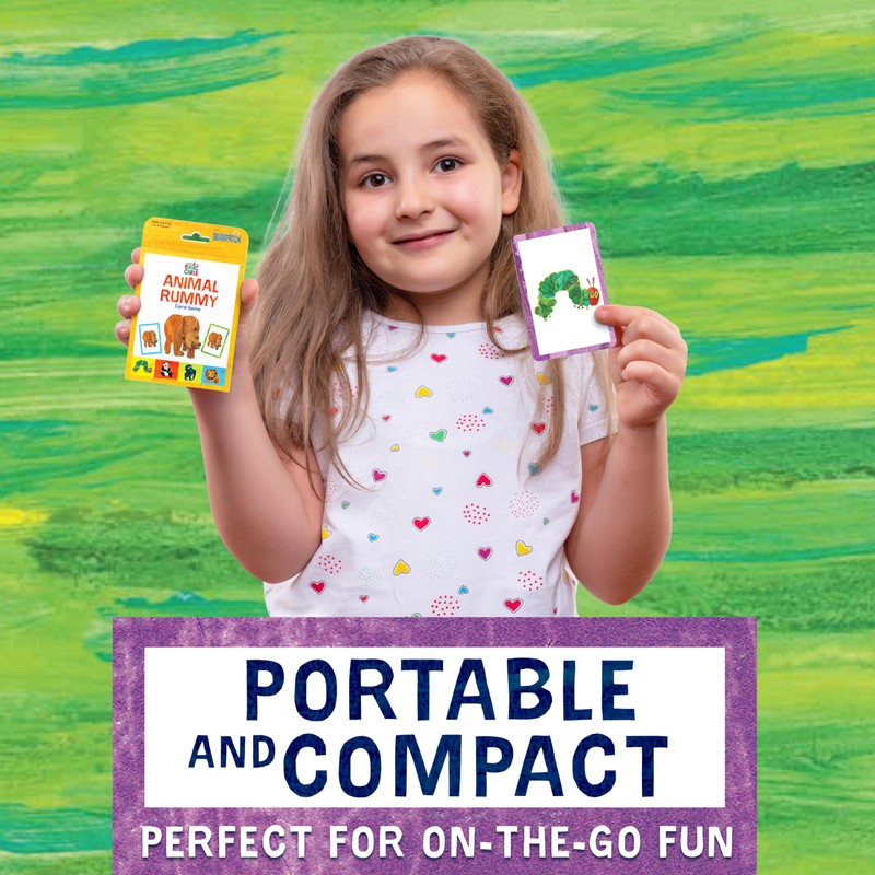 Briarpatch | The Very Hungry Caterpillar Animal Rummy Card Game,