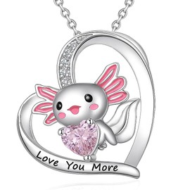 Trifletopia Cute Crystal Pendant Necklace for Girls & Boys – Perfect Jewelry Gift for Daughter, Son, Granddaughter, Niece – Ideal Birthday Gift – Kawaii Gifts for Kids – Charming Cute Stuff