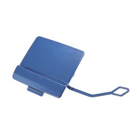 A ABSOPRO Car Rear Bumper Tow Hook Cover Cap 51128056615 Blue Item Replacement