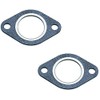 2 x Exhaust Gasket Manifold Exhaust Seal Moped Motorcycle Moped
