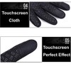 DGBAY Cycling Touch Screen Outdoor Gloves,Mountain Bike Gloves, Waterproof Outdoor