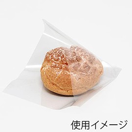 HEIKO OPP Burger Bags 12-12 Solid 100 Count