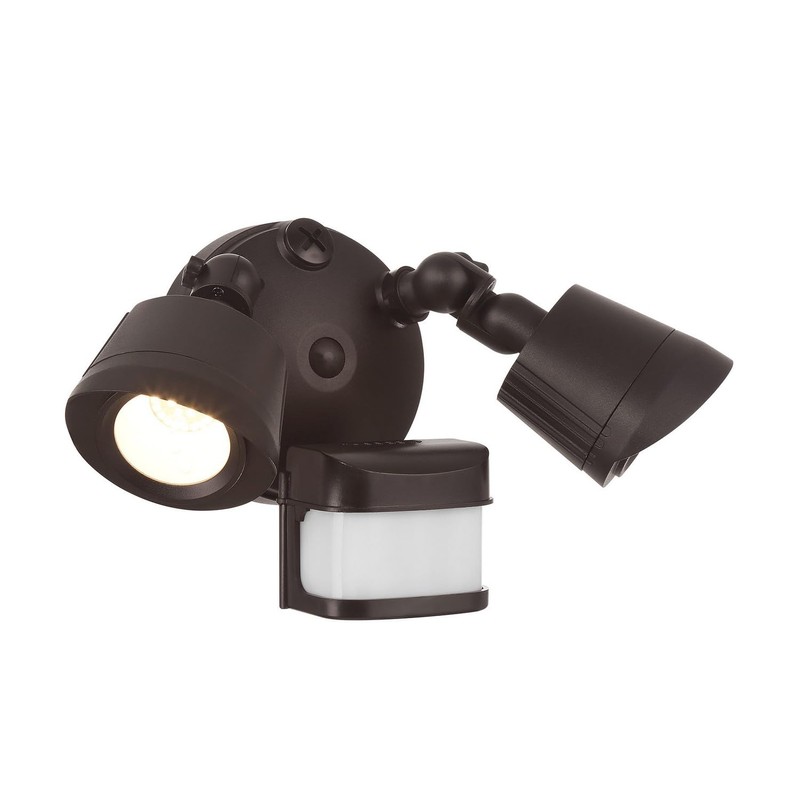 Savoy House 4-FLOOD-MS-A2-3000K-BZ Lighting Assets Outdoor Flood Light with Motion