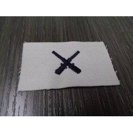 Military US NAVY GUNNERS MATE STRIKER Patch VIETNAM ISSUE SUMMER WHITES