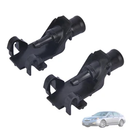 Getfarway Pair Front Windshield Washer Wiper Spray Nozzle 76810-TK4-A11 Compatible with Acura MDX 2017-2020 / TL 2009-2014 Black