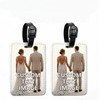 2Pcs Etiquetas de Equipaje Personalizadas con Foto para Maleta