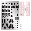 MOYRA Stamping Plate 60"CUTS" Stamping Plate